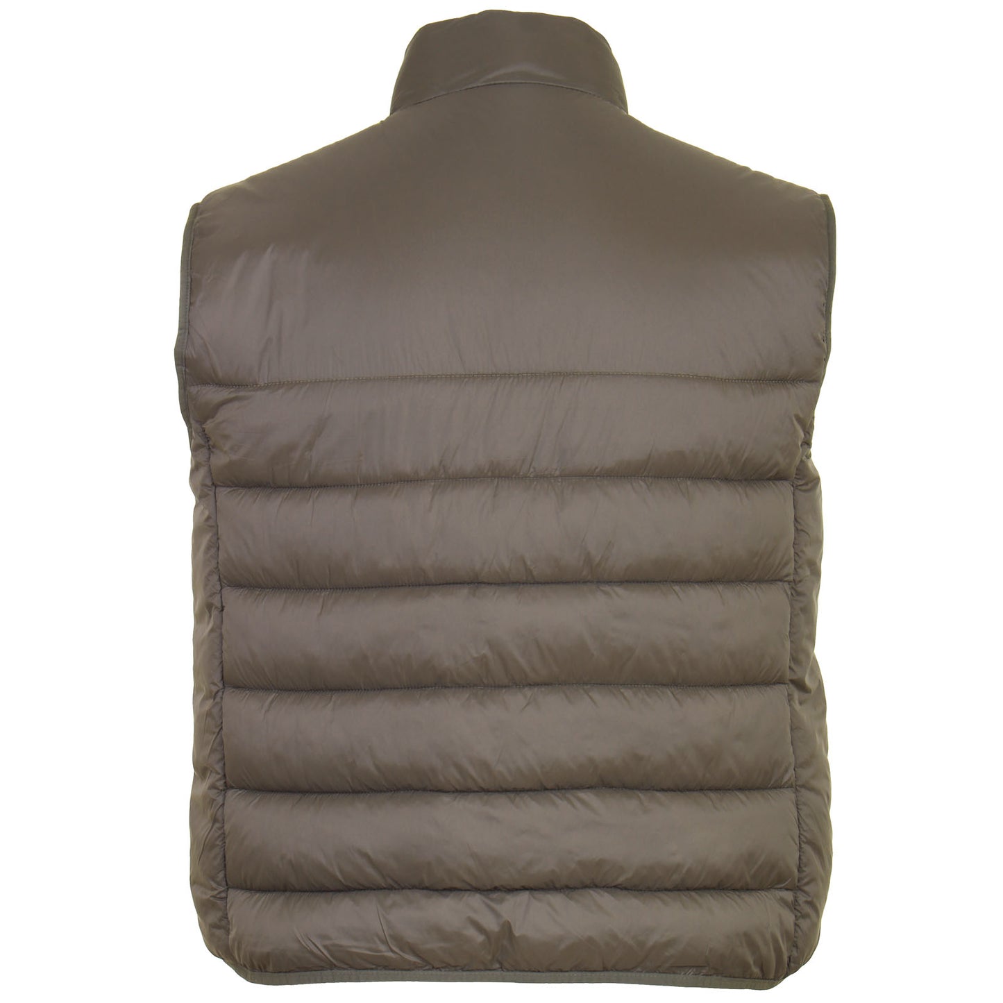 Plus Size Wadded Gilet Olive