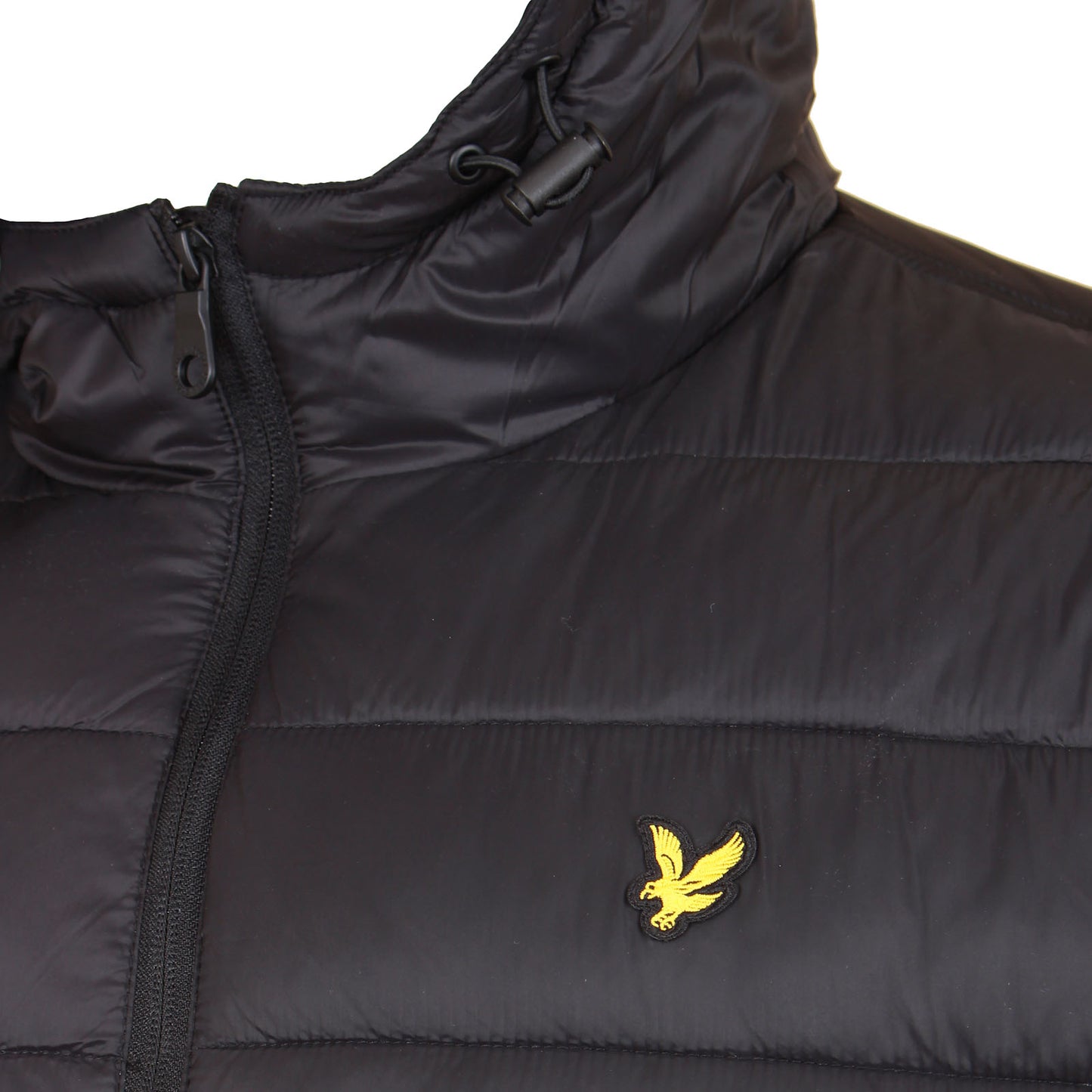 Lyle & Scott Plus Size Wadded Jacket Black