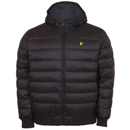 Lyle & Scott Plus Size Wadded Jacket Black