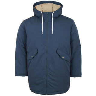 Jack & Jones Plus Size Loop Parka Jacket Navy Blazer