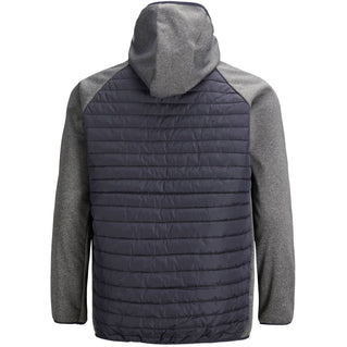 Jack & Jones Plus Size  Multi Quilted Jacket Grey Melange