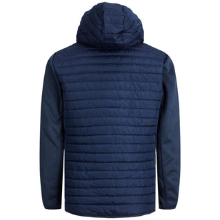 Jack & Jones Plus Size Multi Quilted Jacket Navy Blazer