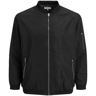 Jack & Jones Plus Size Rush Bomber Jacket Black