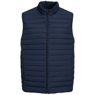 Jack & Jones Plus Size Recycle Quilted Bodywarmer Navy Blazer