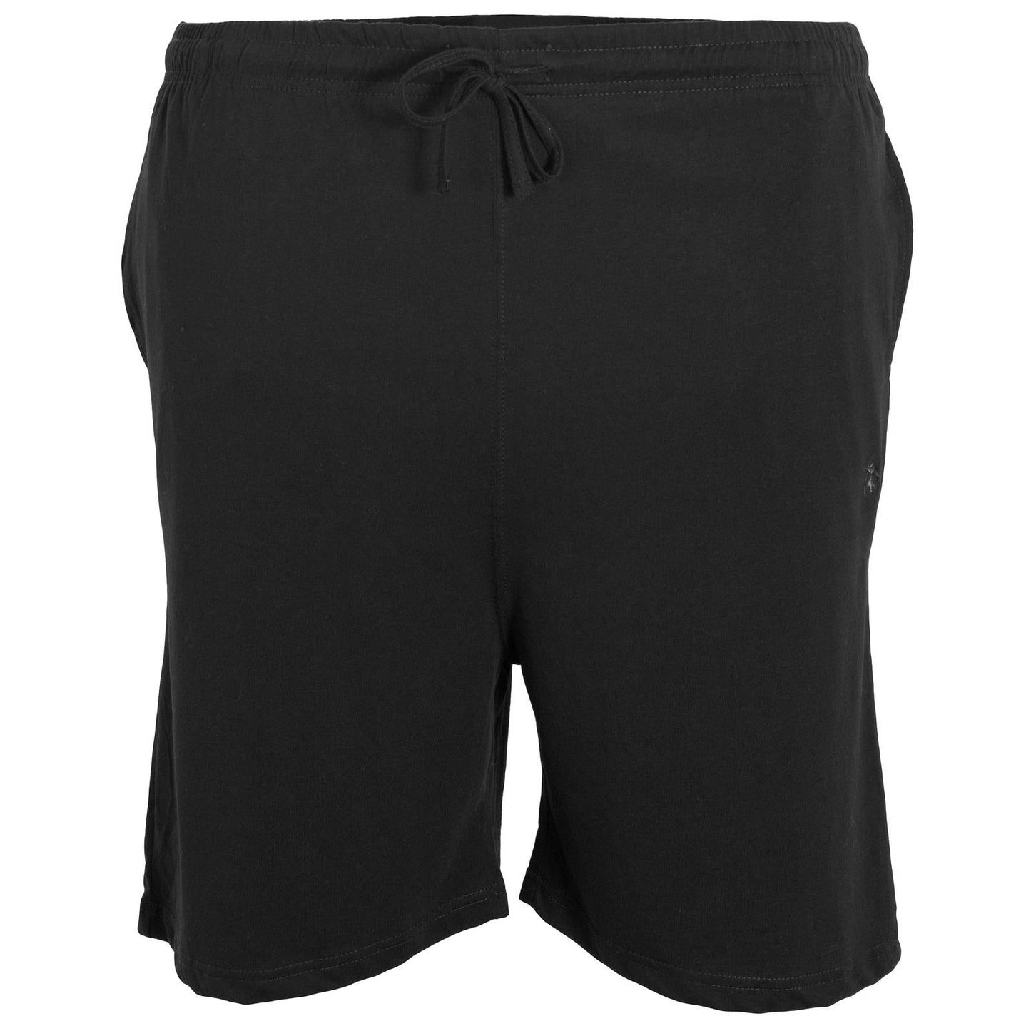 Plus Size Delaware Lounge Shorts Black