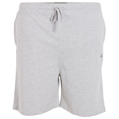 Solid State Plus Size Delaware Lounge Shorts Mid Grey