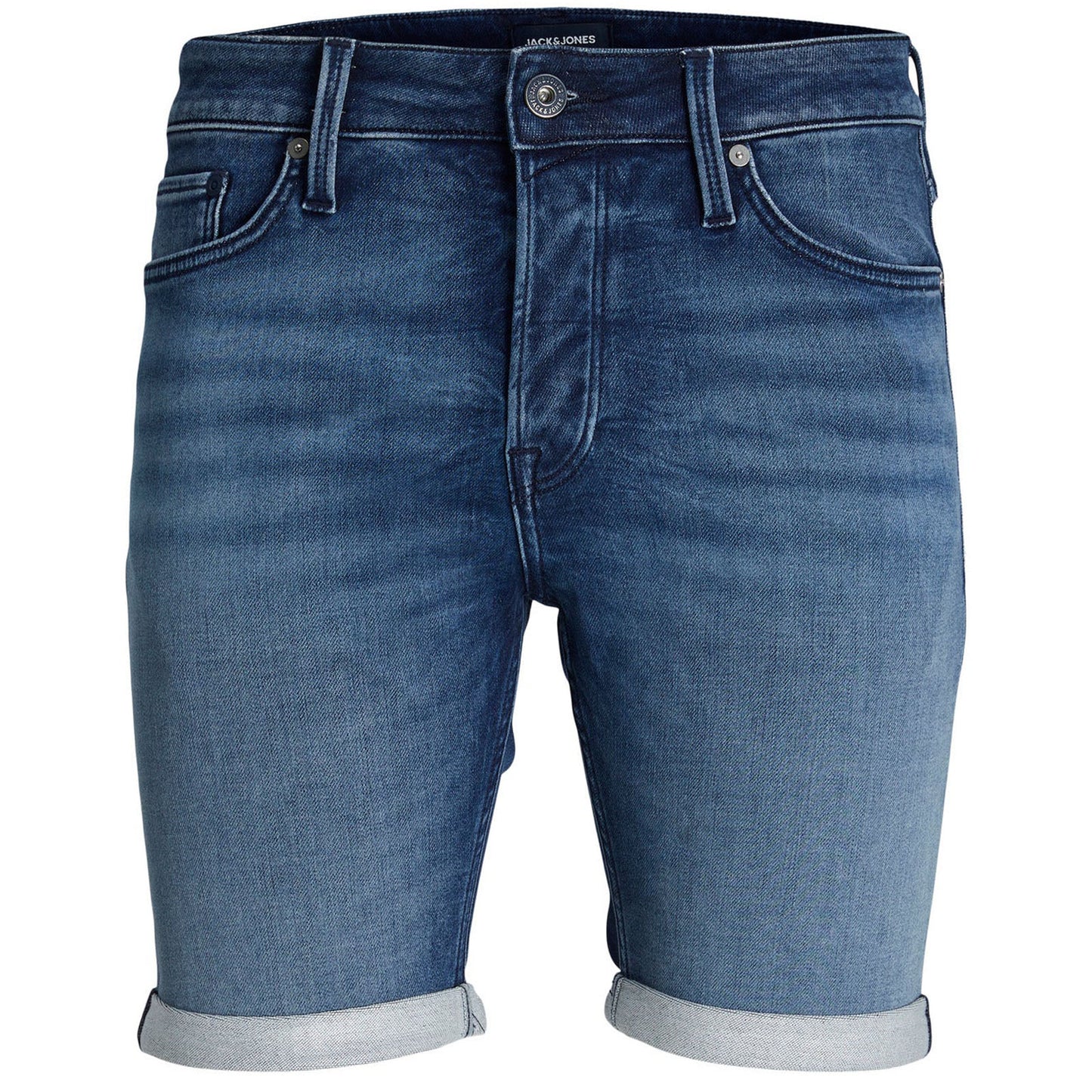 Plus Size Rick Icon Ge341 Denim Shorts Blue