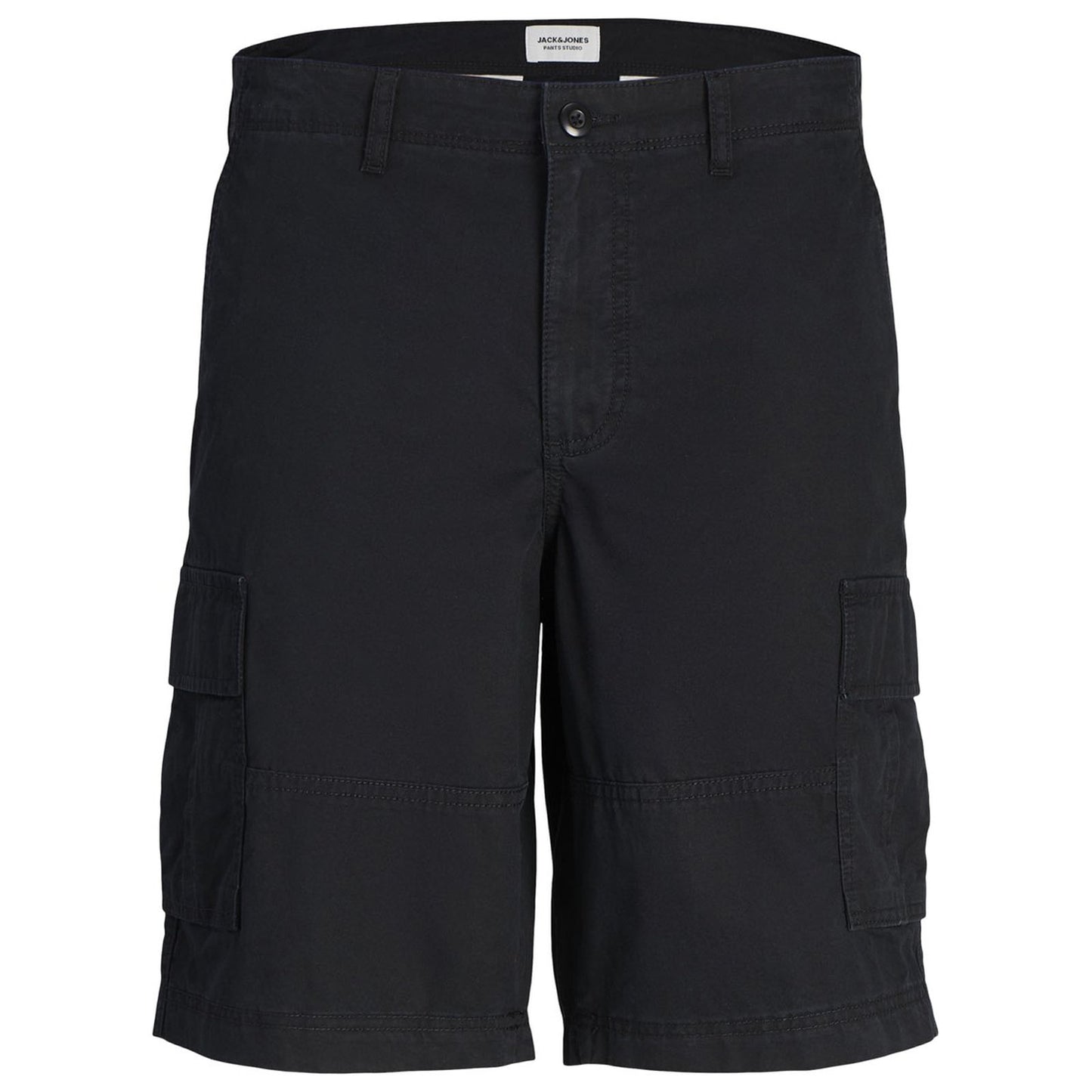 Plus Size Cole Campaign Cargo Shorts Black