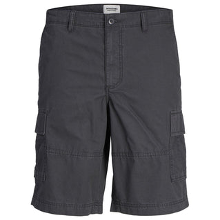 Jack & Jones Plus Size Cole Campaign Cargo Shorts Asphalt