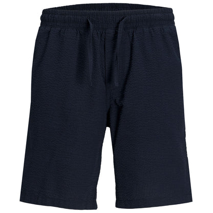 Plus Size Jaiden Palma Seersucker Shorts Sky Captain