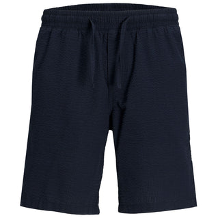 Jack & Jones Plus Size Jaiden Palma Seersucker Shorts Sky Captain