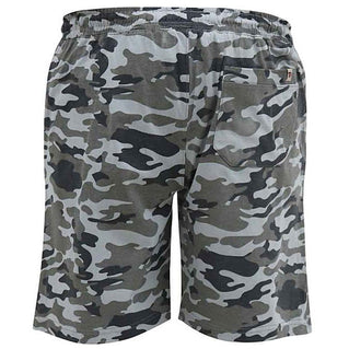 D555 Plus Size Carlton Jersey Camo Shorts Camo