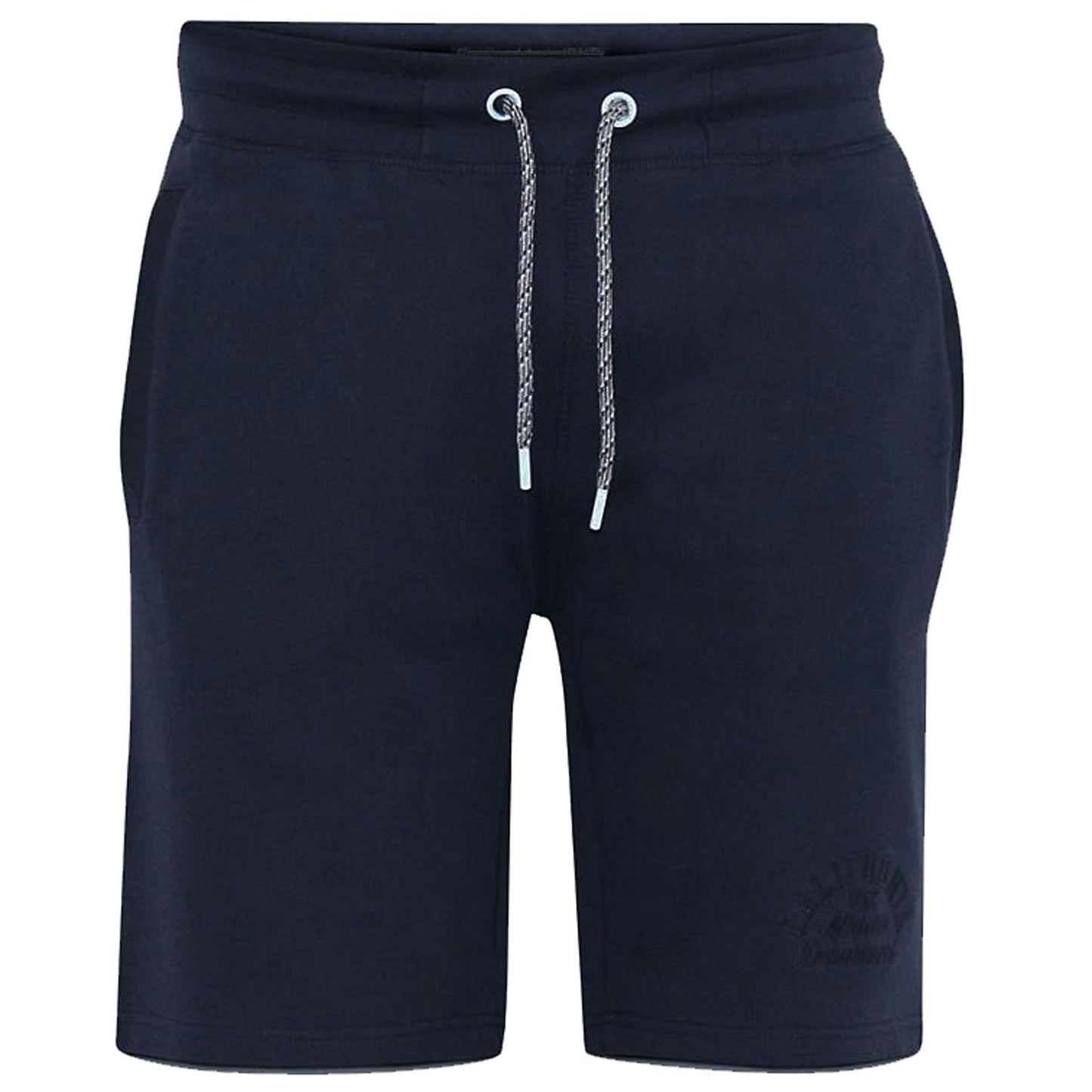 Plus Size Stefan Loop Back Shorts Navy