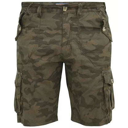 Plus Size Woodbridge Cargo Shorts Camo