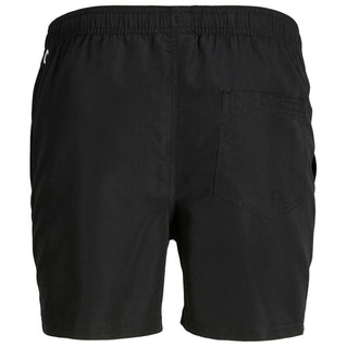 Jack & Jones Plus Size Fiji Solid Swim Shorts Black