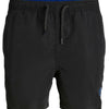 Jack & Jones Plus Size Fiji Solid Swim Shorts Black