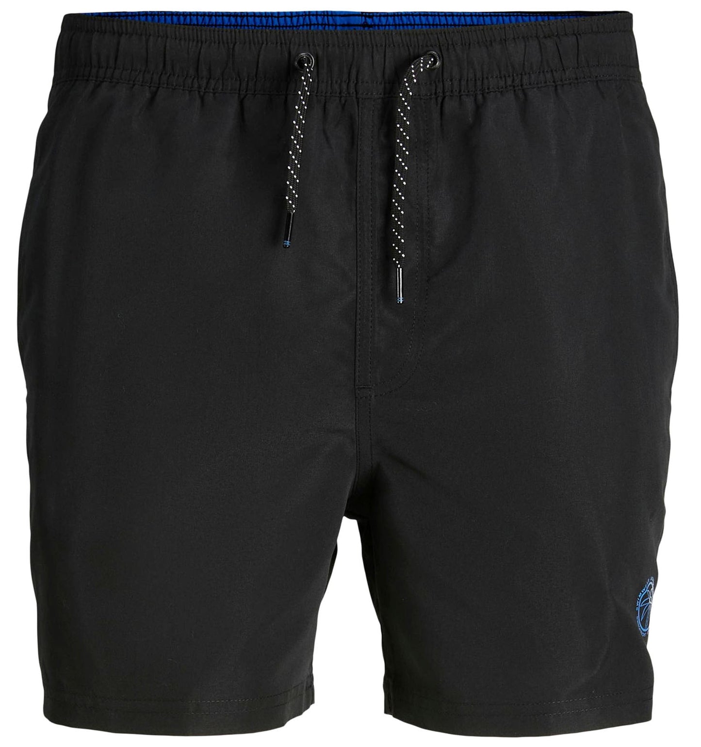 Jack & Jones Plus Size Fiji Solid Swim Shorts Black