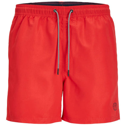 Plus Size Fiji Solid Swim Shorts True Red