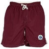 D555 Plus Size Yarrow Swim Shorts Burgundy