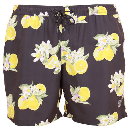 Plus Size Fiji Bahama Swim Shorts Black