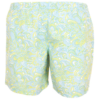 Jack & Jones Plus Size Fiji Paisley Swim Shorts Ethereal Blue