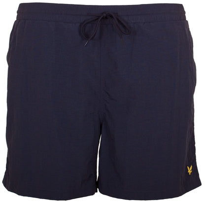 Plus Size Sh1204 Plain Swim Shorts Dark Navy