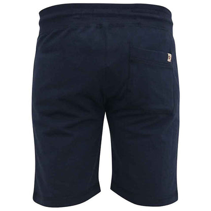 Plus Size Sutton Loop Back Shorts Navy