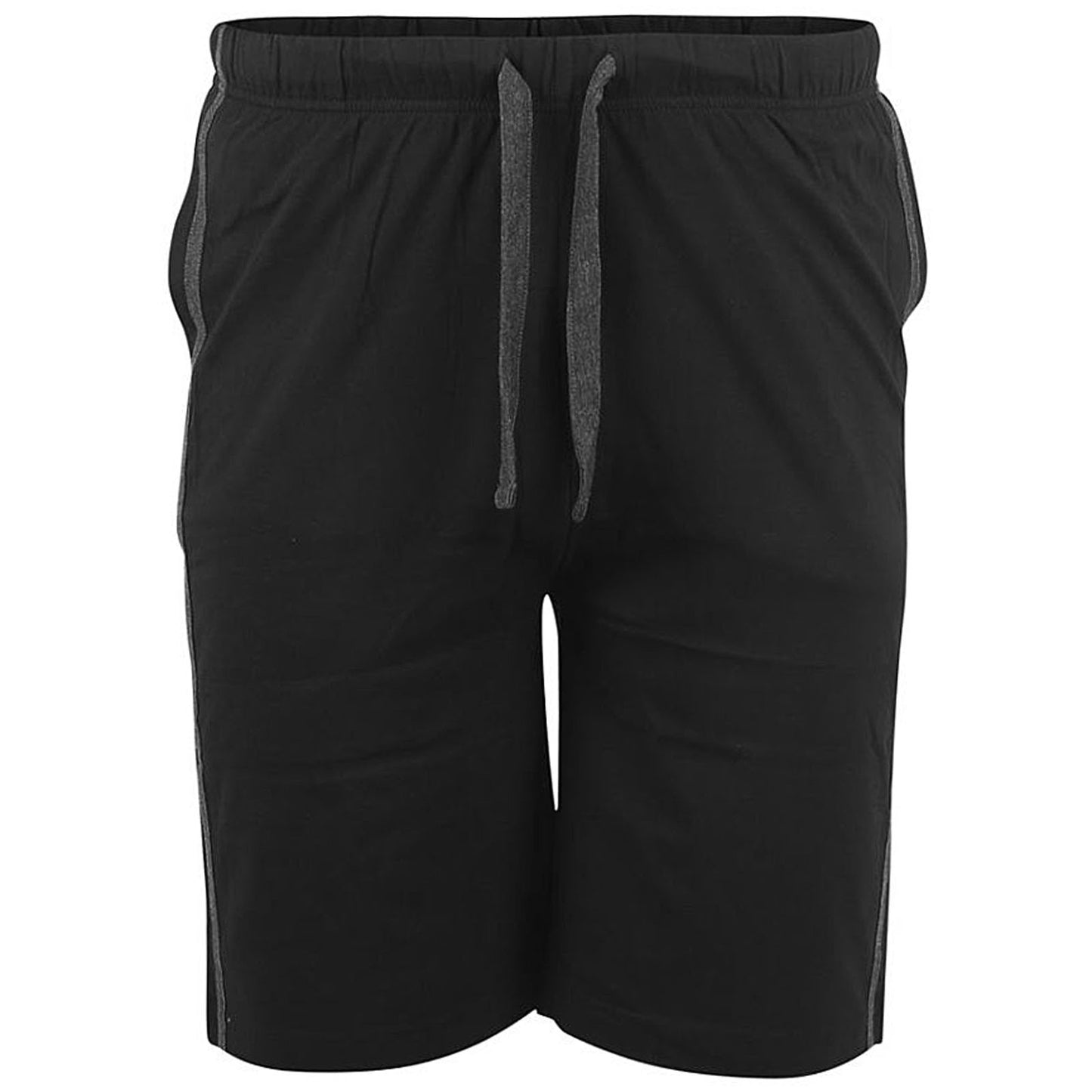 Plus Size Ryan Jersey Shorts Black