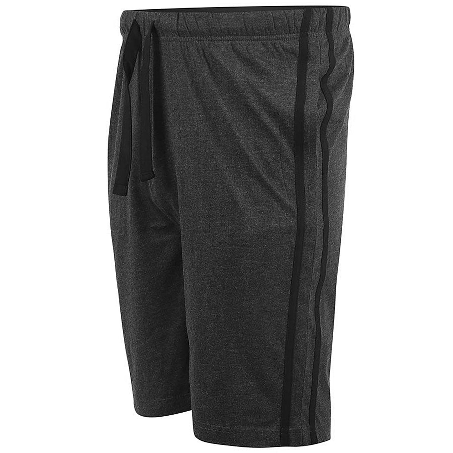 Plus Size Ryan Jersey Shorts Charcoal