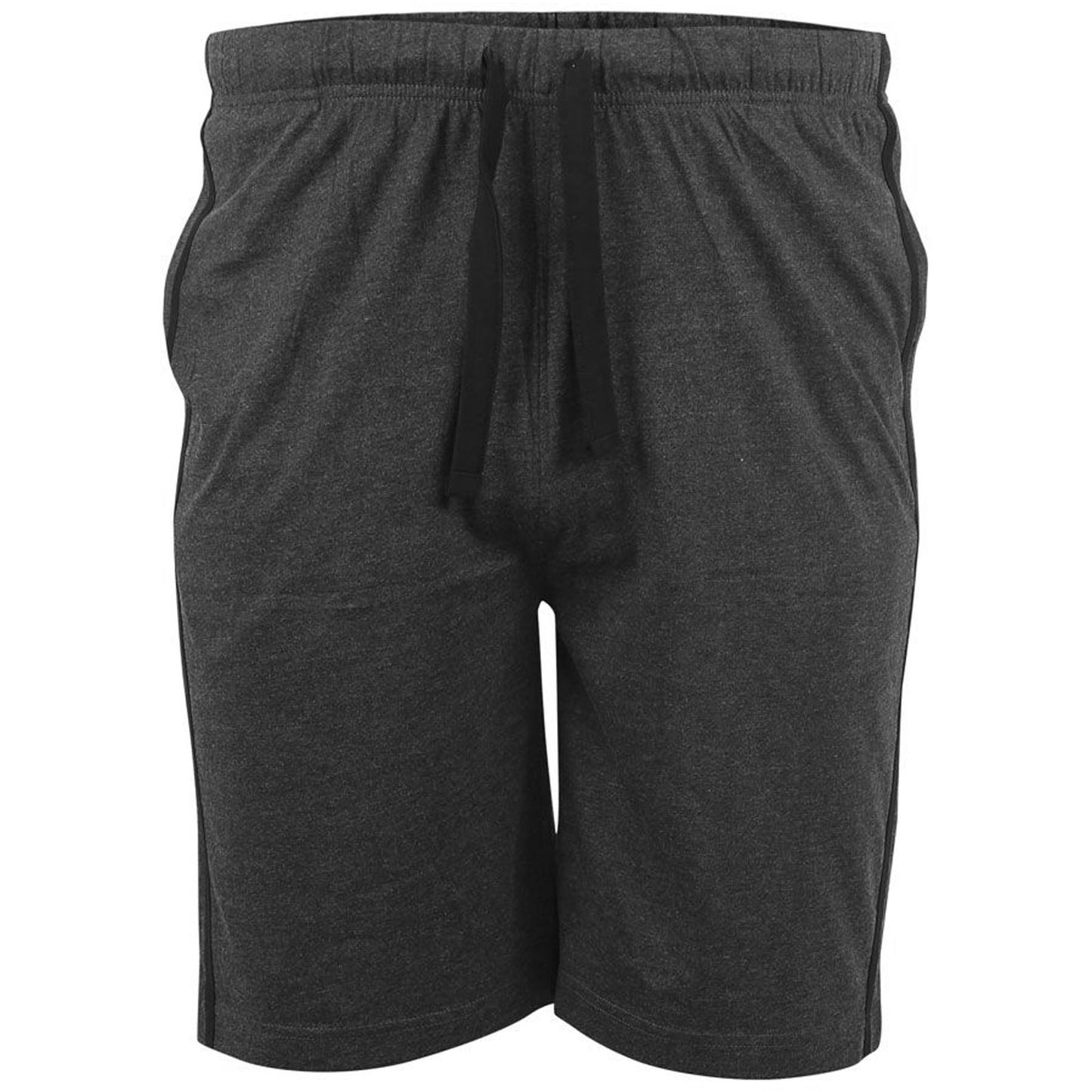 Plus Size Ryan Jersey Shorts Charcoal