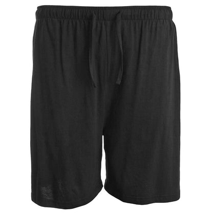 Plus Size Pj034 Lounge Shorts Black