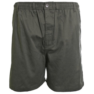 Espionage Plus Size St019a Stretch Twill Shorts Charcoal