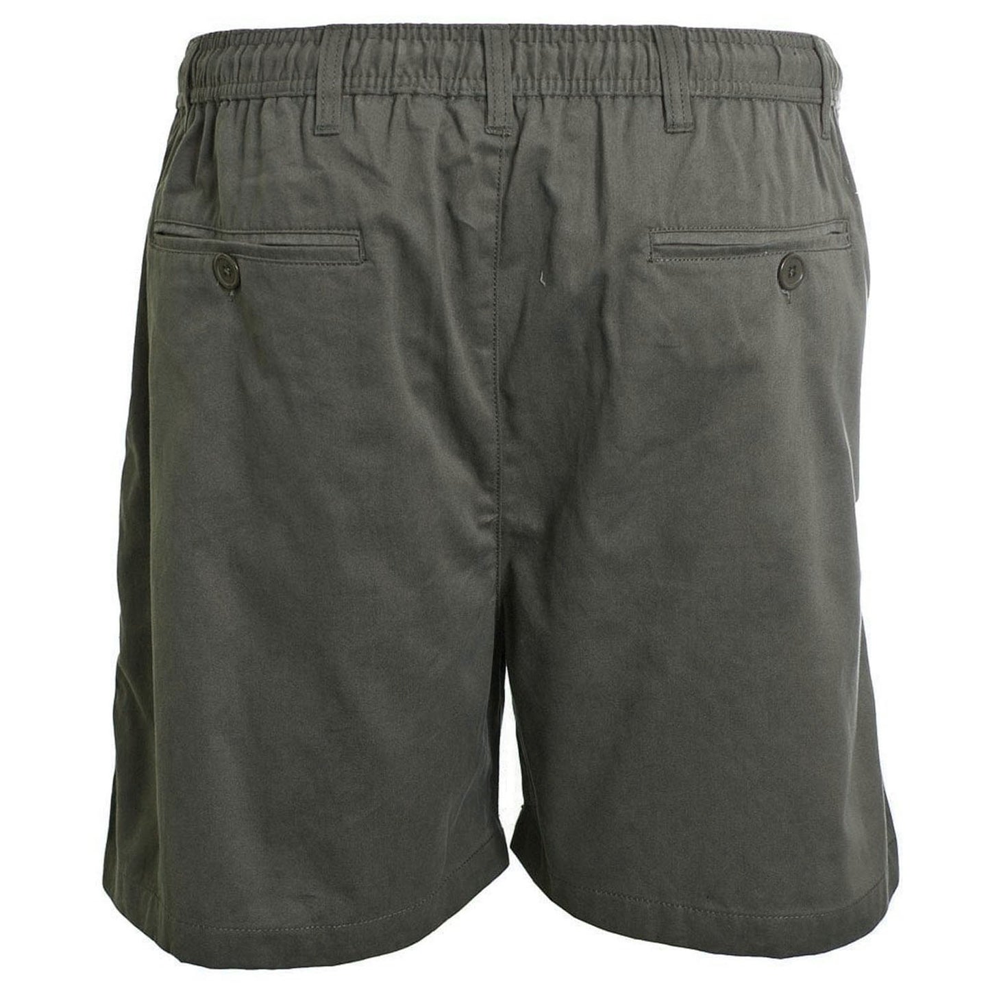 Plus Size St019a Stretch Twill Shorts Charcoal