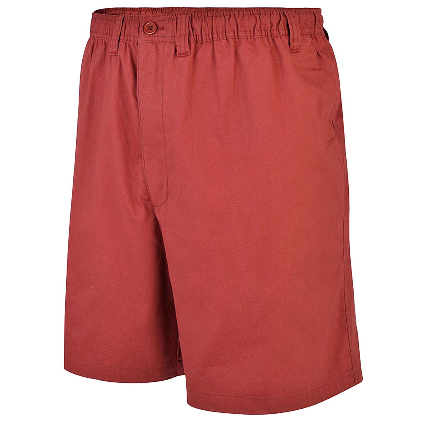 Plus Size St019a Stretch Twill Shorts Soft Red