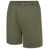 Plus Size St019a Stretch Twill Shorts Light Khaki