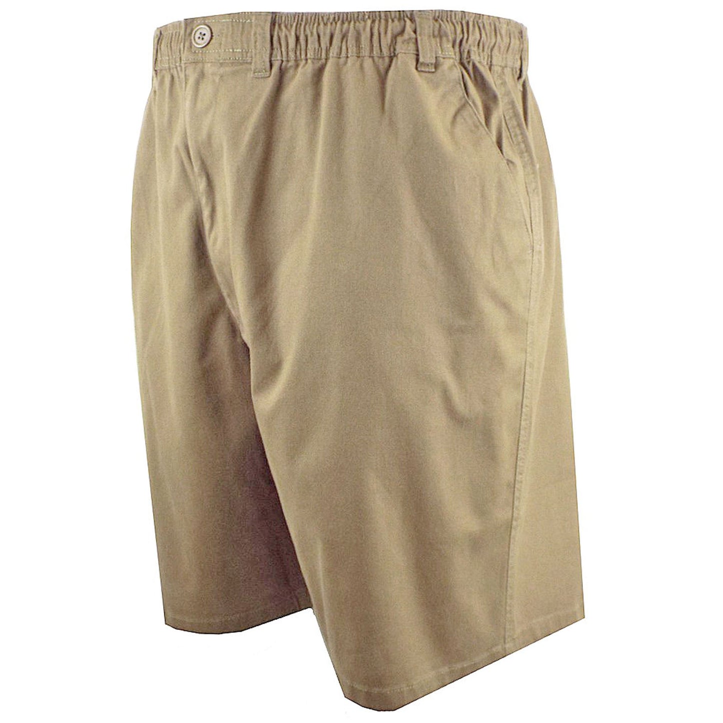 Plus Size St019a Stretch Twill Shorts New Sand