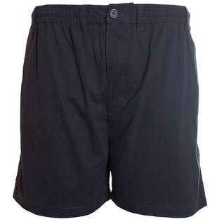 Espionage Plus Size Rugby Stretch Twill Shorts Dark Navy