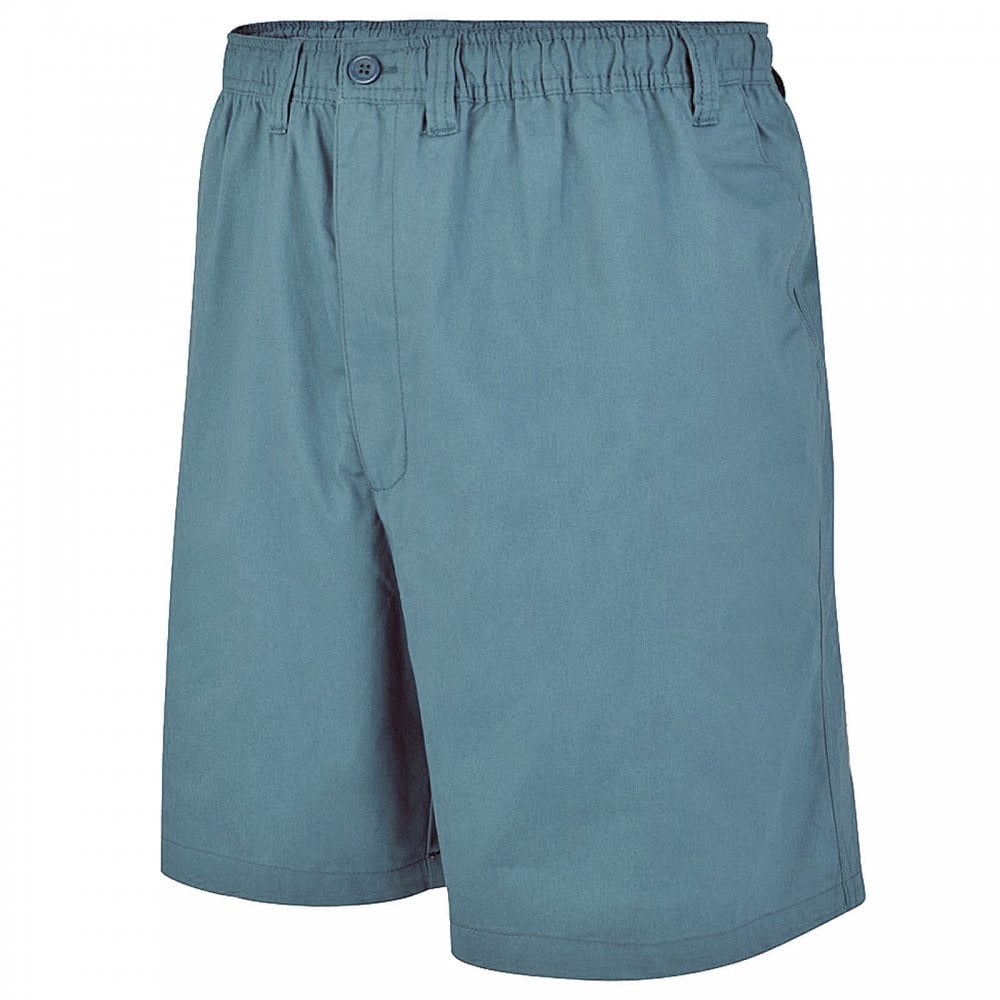 Plus Size St019a Stretch Twill Shorts Duck Egg