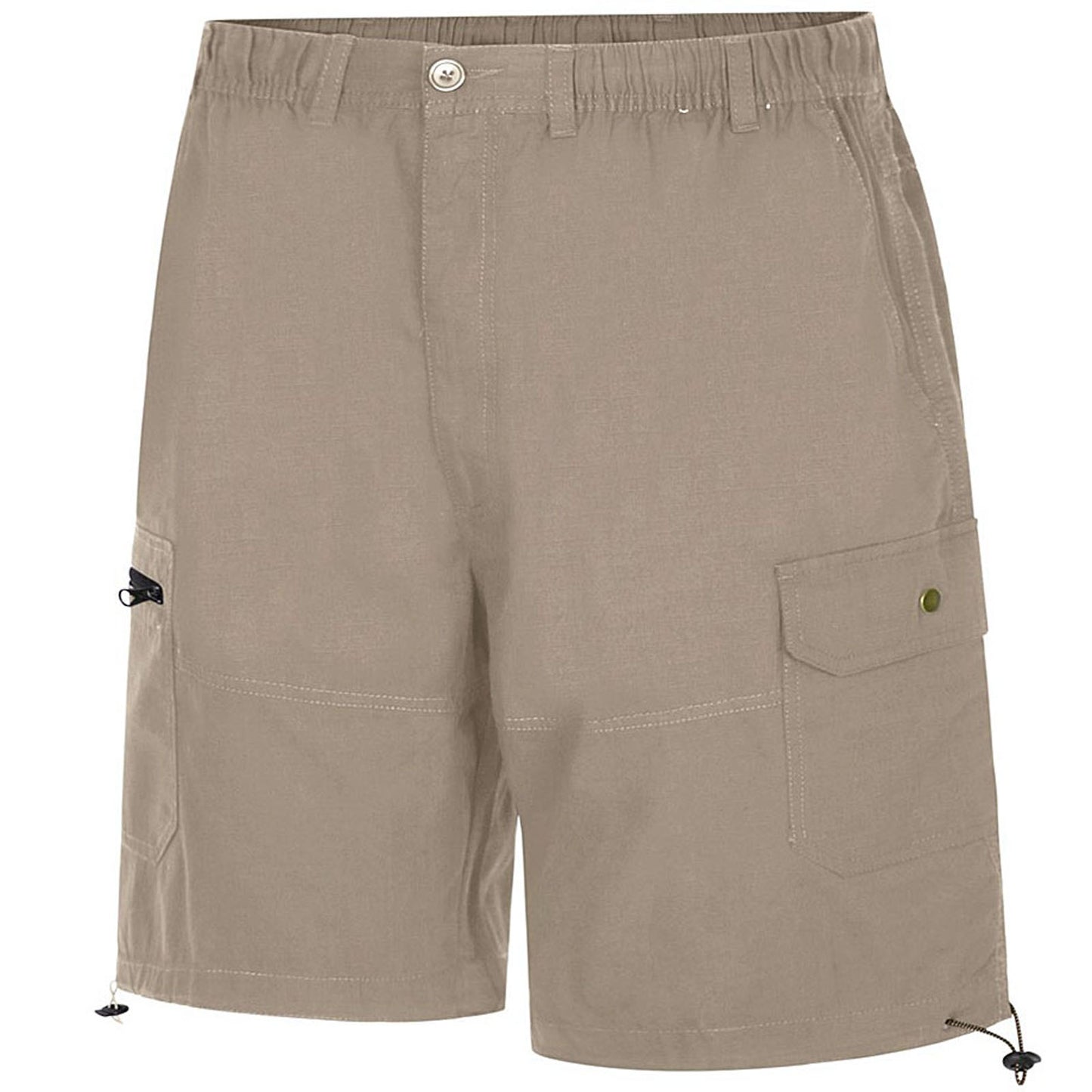 Plus Size St055 Ripstop Cargo Shorts Sand