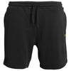 Plus Size Ml414 Sweat Shorts Black