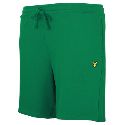 Plus Size Ml414 Sweat Shorts Court Green