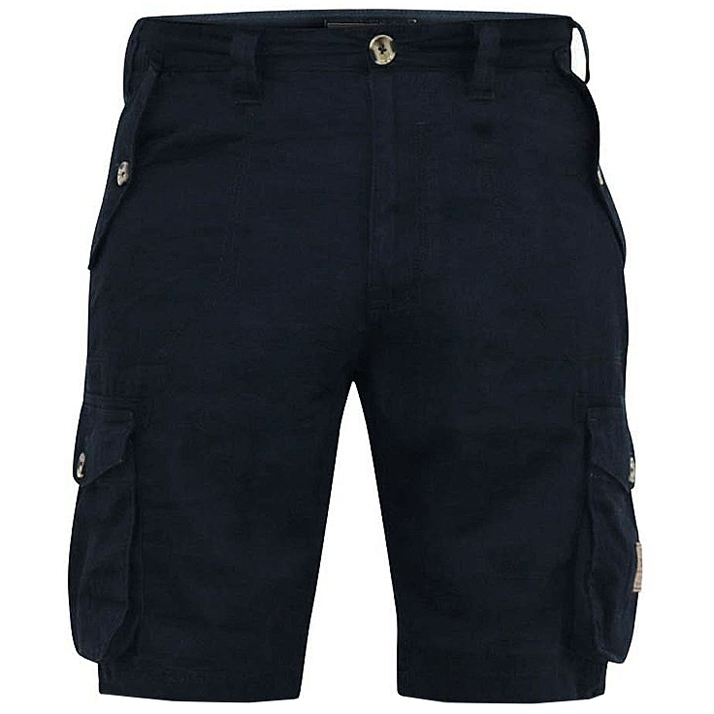 Plus Size Rodney Cotton Cargo Shorts Navy