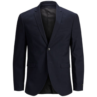 Jack & Jones Plus Size Franco Slim Notch Lapel Blazer Dark Navy