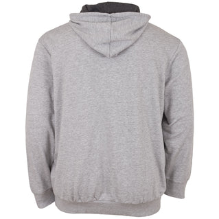 Jack & Jones Plus Size Logan Ss23 Hoodie Grey Melange