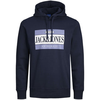 Jack & Jones Plus Size Arthur Hoodie Navy Blazer