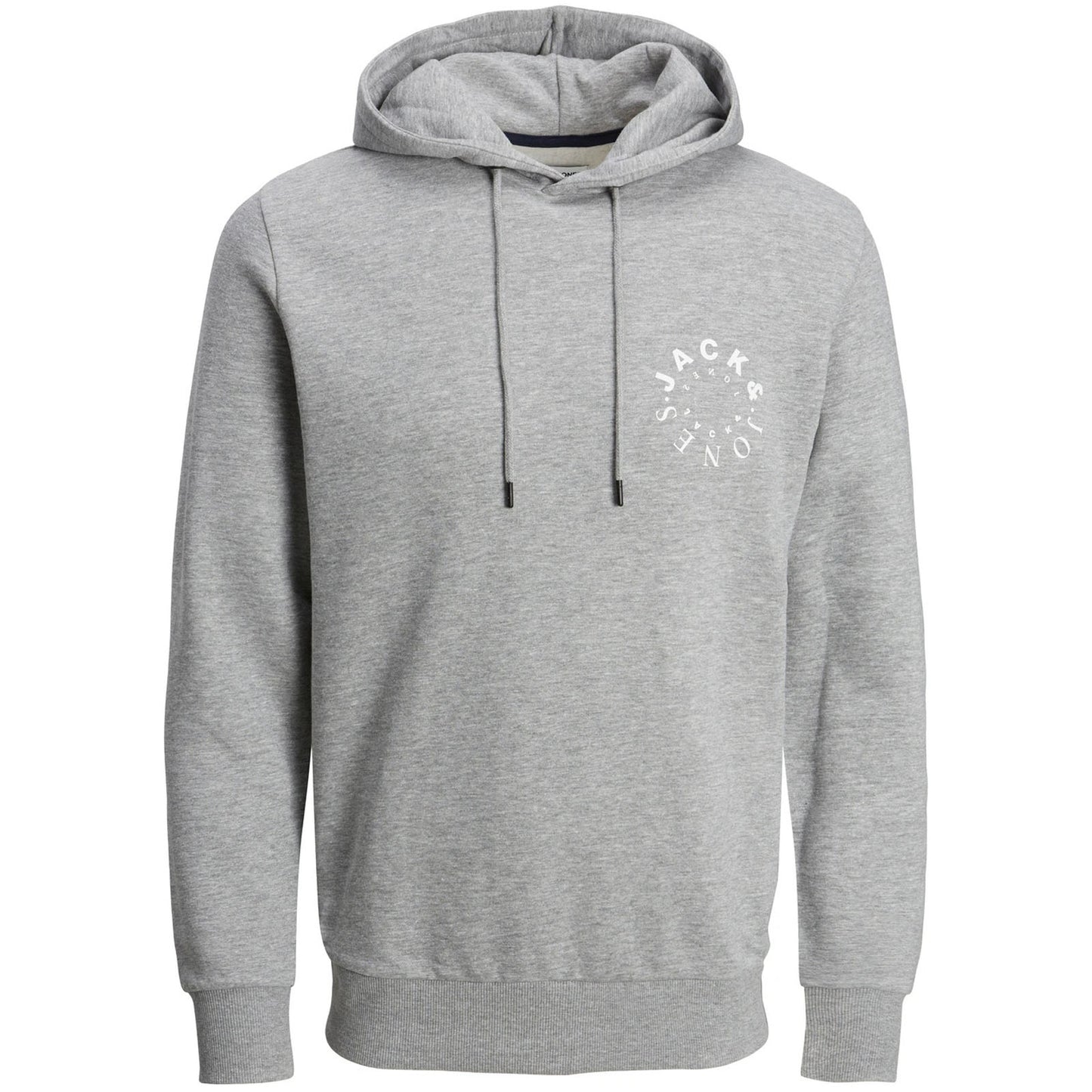 Plus Size Warrior Hoodie Light Grey Melange