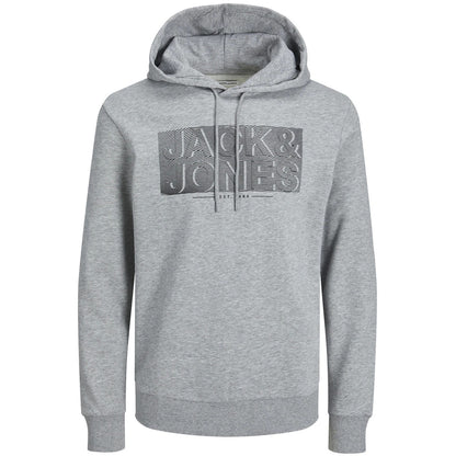 Plus Size Peter Hoodie Grey Melange