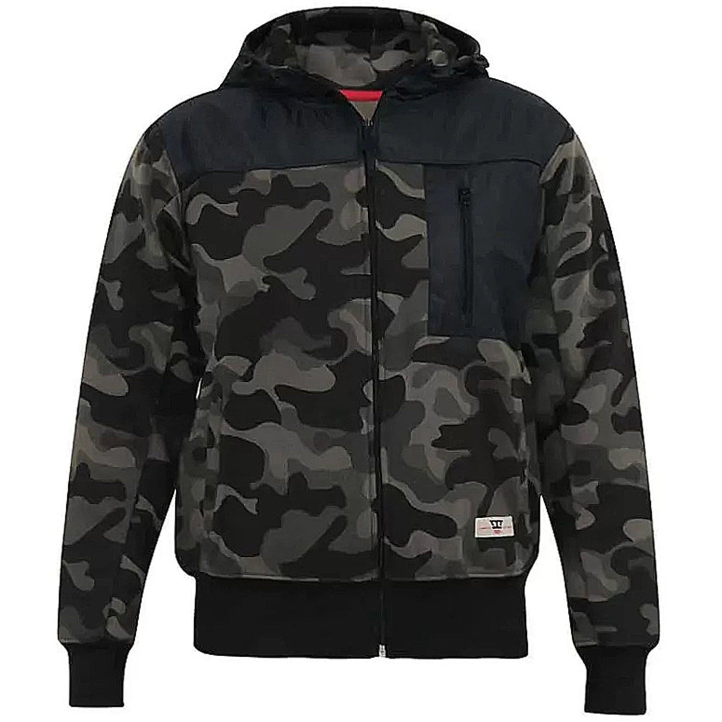 Plus Size Grendon Zip Hoodie Camo