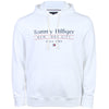 Tommy Hilfiger Plus Size Center Stack Hoodie White