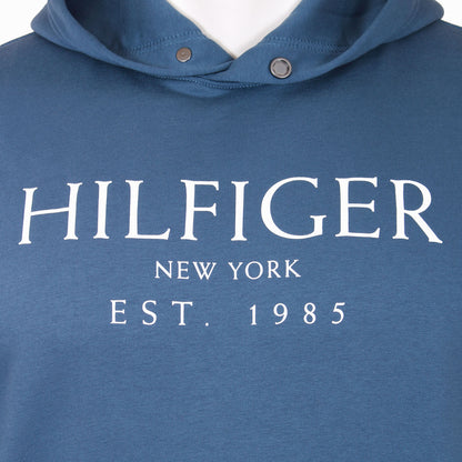 Plus Size Big Hilfiger Hoodie Aegean Sea